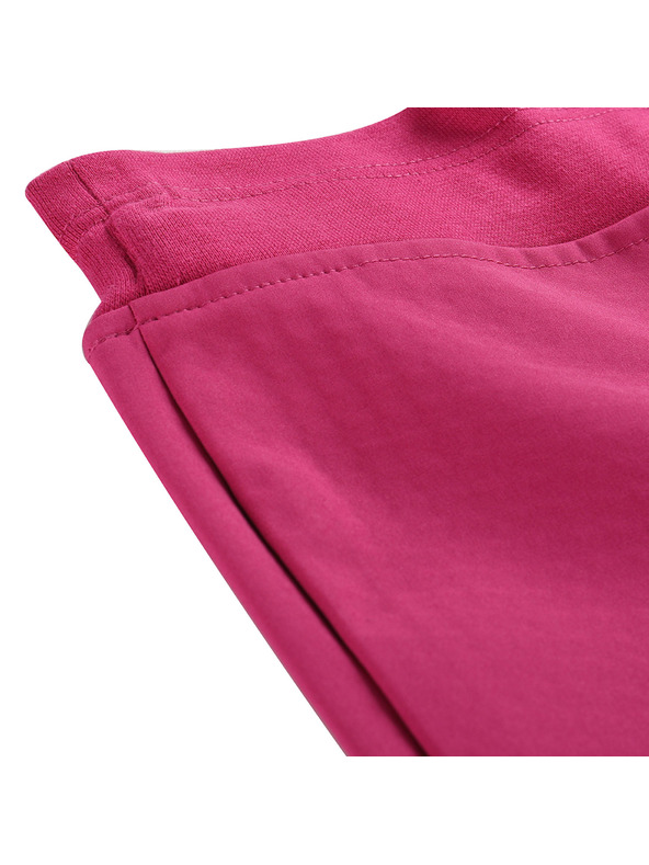 ALPINE PRO Detské softshellové nohavice ALPINE PRO ZORTO 2 fuchsia red