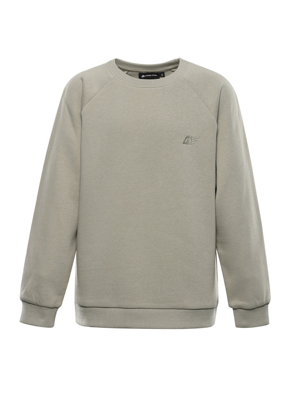 ALPINE PRO Detská bavlnená mikina ALPINE PRO NEGGO abbey stone