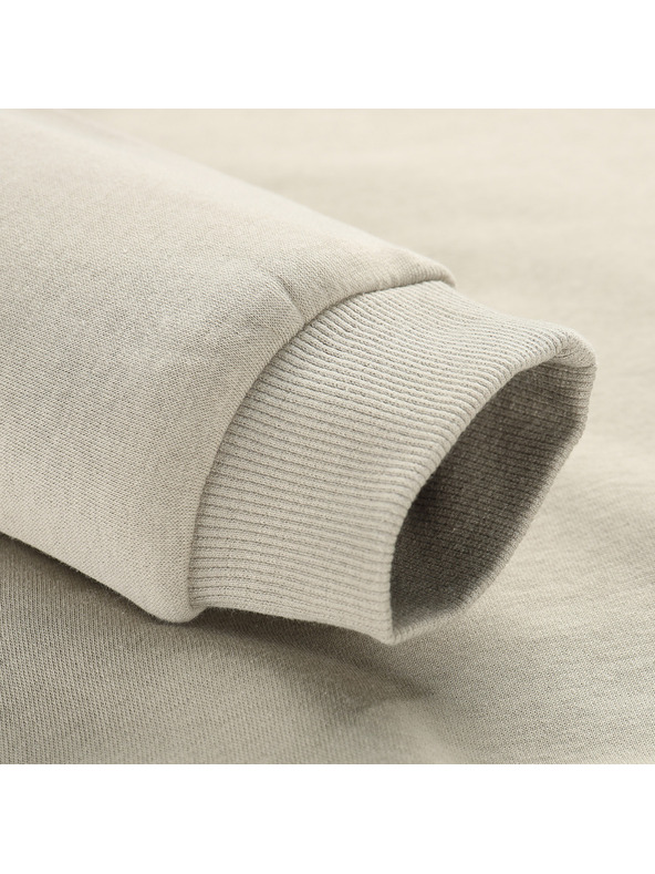 ALPINE PRO Detská bavlnená mikina ALPINE PRO NEGGO abbey stone