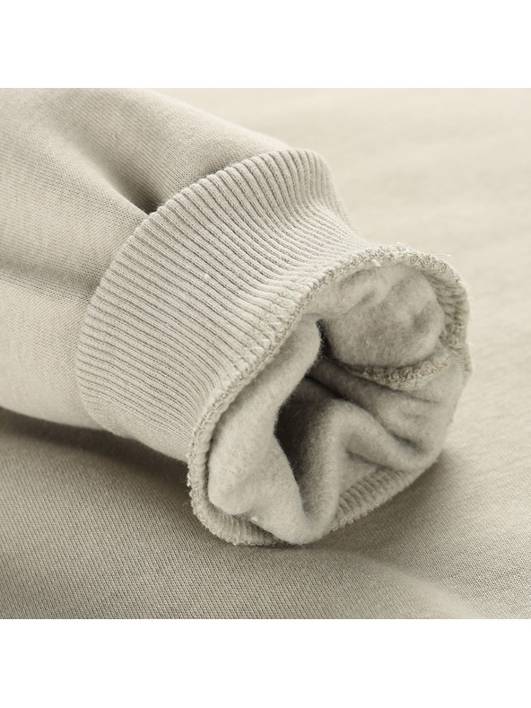 ALPINE PRO Detská bavlnená mikina ALPINE PRO NEGGO abbey stone