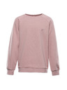 ALPINE PRO Detská bavlnená mikina ALPINE PRO NEGGO pale mauve