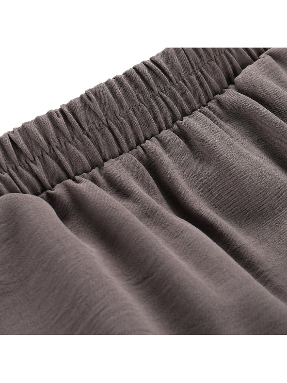 ALPINE PRO Detská sukňa ALPINE PRO MOMO driftwood