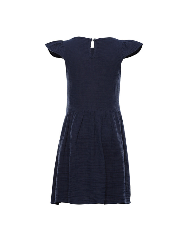 ALPINE PRO Detské bavlnené šaty ALPINE PRO ILERO moonlit ocean