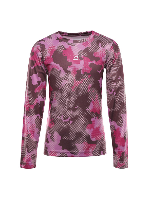 ALPINE PRO Detské rýchloschnúce tričko ALPINE PRO HORMO fuchsia red varianta pc