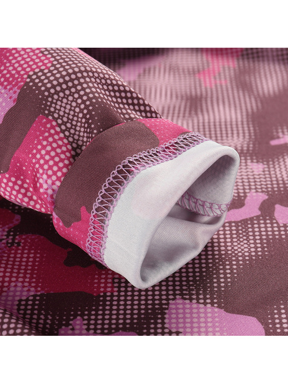 ALPINE PRO Detské rýchloschnúce tričko ALPINE PRO HORMO fuchsia red varianta pc