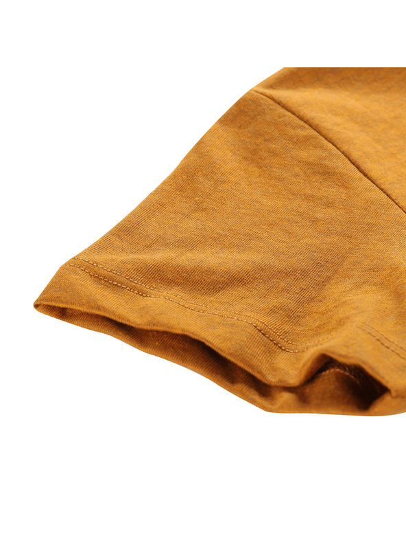 ALPINE PRO Detské tričko z nemačkavého materiálu ALPINE PRO BIGERO 2 golden oak varianta pd