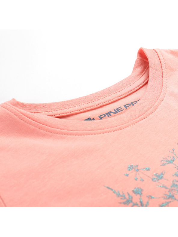 ALPINE PRO Detské rýchloschnúce tričko ALPINE PRO REJO 2 apricot blush varianta pd