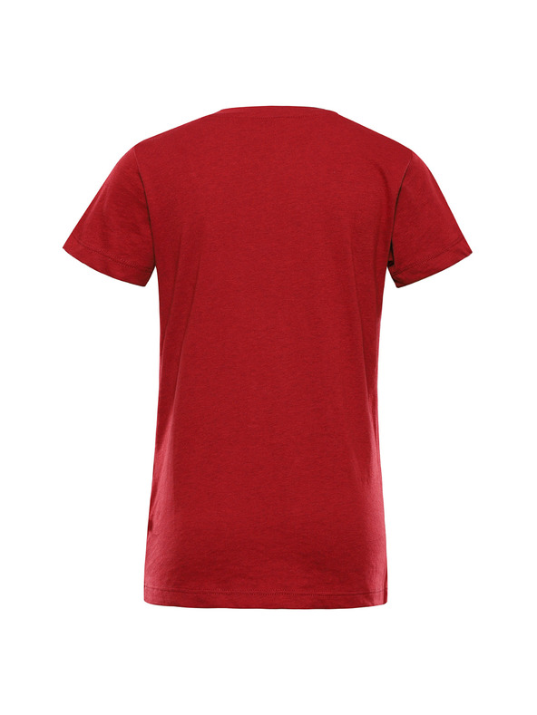 ALPINE PRO Detské tričko z nemačkavého materiálu ALPINE PRO BIGERO 2 cardinal varianta pb