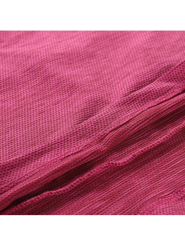 ALPINE PRO Detské rýchloscehnúce cyklo tričko ALPINE PRO LATTERO 2 fuchsia red