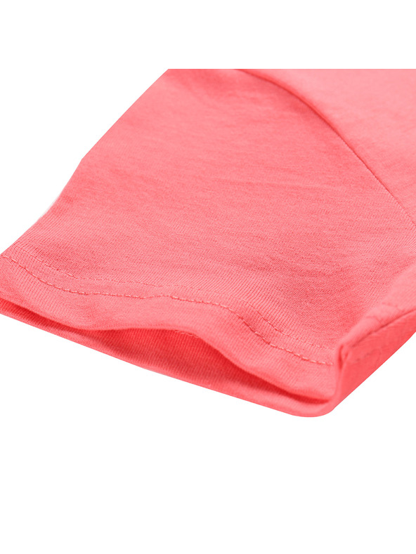 ALPINE PRO Detské tričko z organickej bavlny ALPINE PRO TERMESO 2 calypso coral varianta pd