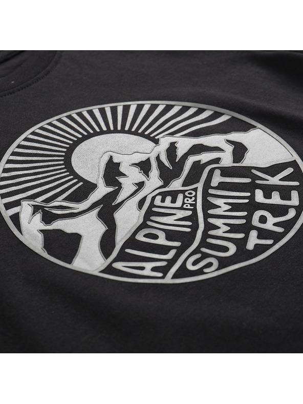 ALPINE PRO Detské rýchloschnúce tričko ALPINE PRO REJO 2 black varianta pb
