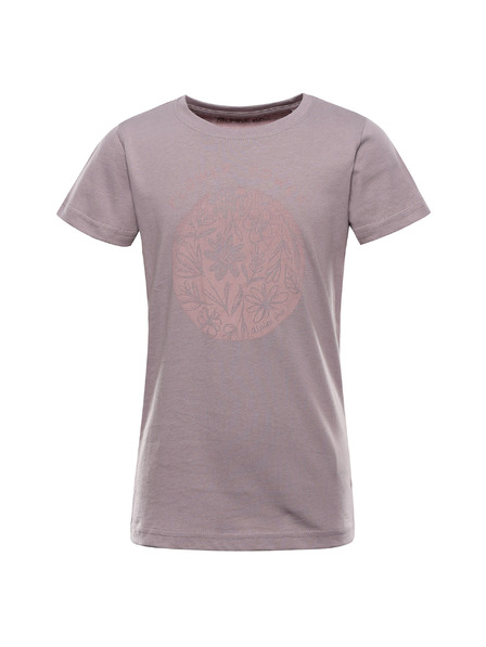 ALPINE PRO Detské tričko z organickej bavlny ALPINE PRO TERMESO 2 quail varianta pb