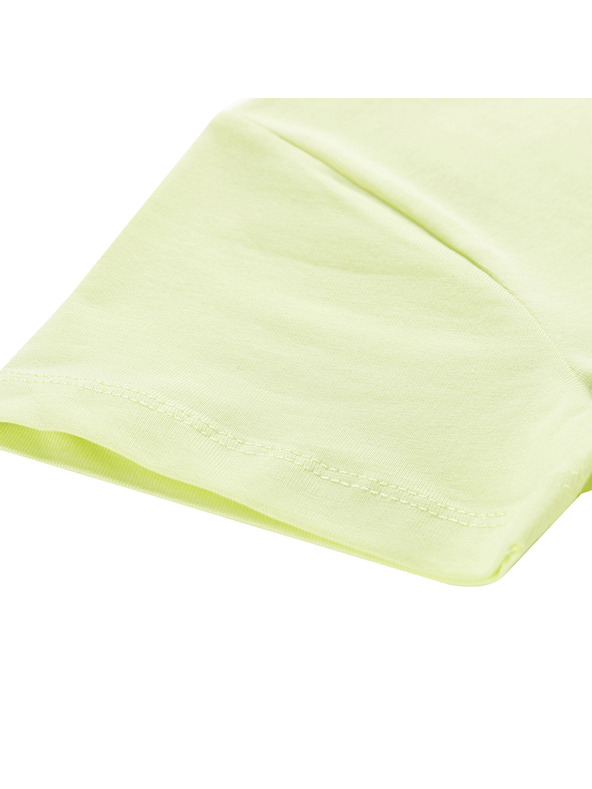 ALPINE PRO Detské bavlnené tričko ALPINE PRO DORGO luminary green varianta pf