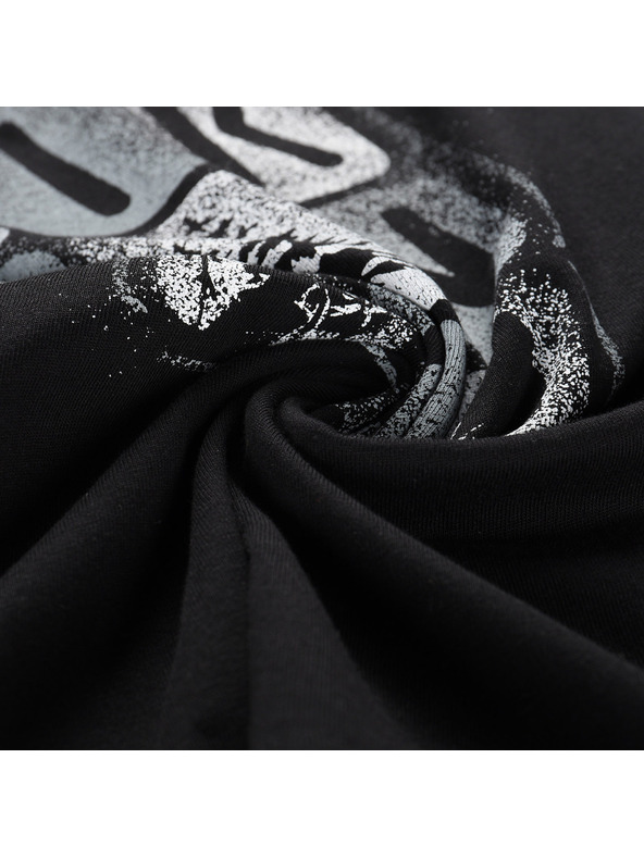 ALPINE PRO Detské tričko z organickej bavlny ALPINE PRO TERMESO 2 black varianta pe