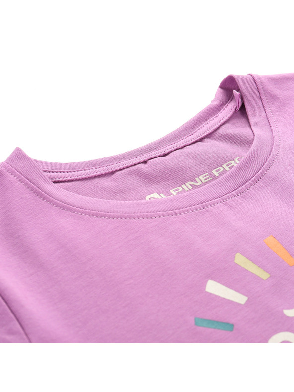 ALPINE PRO Detské bavlnené tričko ALPINE PRO DORGO first bloom varianta pa