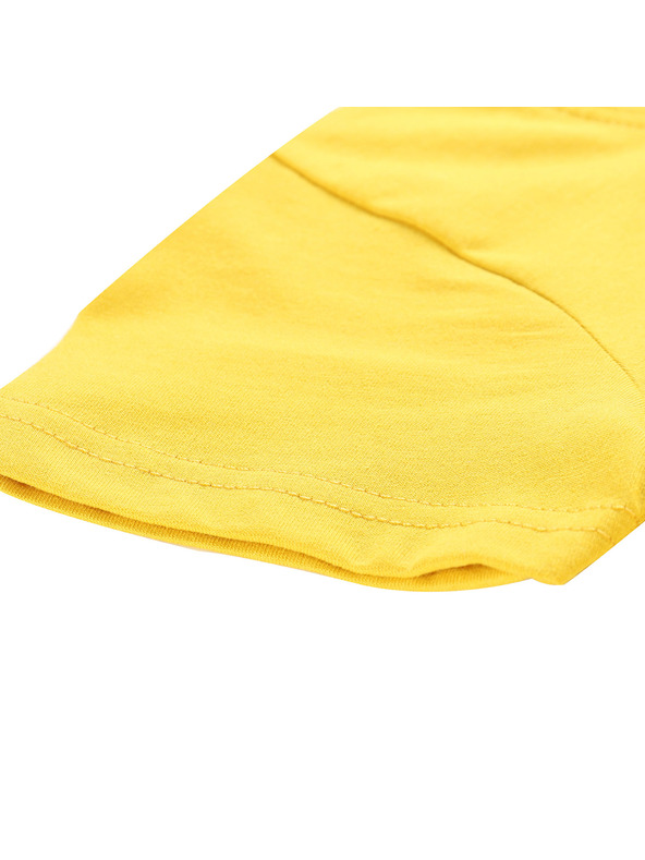 ALPINE PRO Detské rýchloschnúce tričko ALPINE PRO REJO 2 lemon curry varianta pb