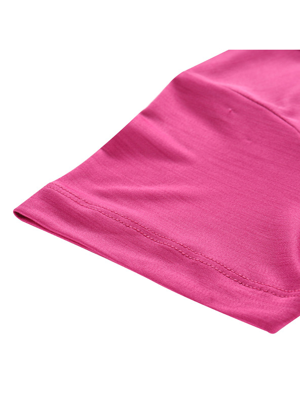 ALPINE PRO Detské rýchloscehnúce tričko ALPINE PRO BASIKO fuchsia red