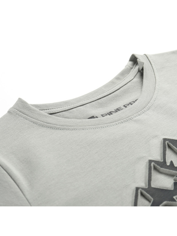 ALPINE PRO Detské bavlnené tričko ALPINE PRO DORGO shadow varianta pg