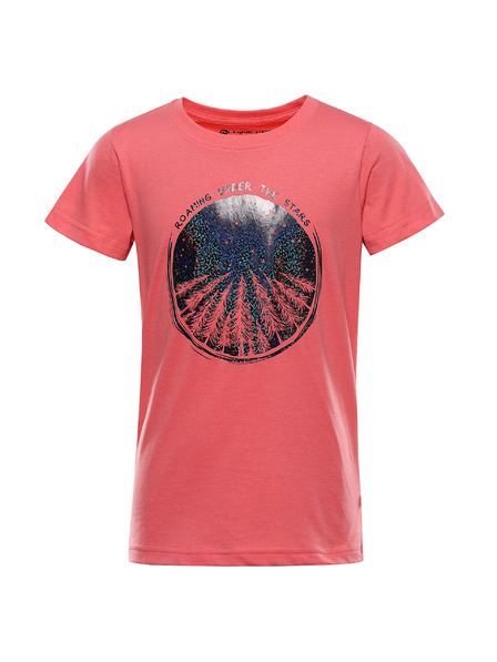 ALPINE PRO Detské rýchloschnúce tričko ALPINE PRO REJO 2 calypso coral varianta pc