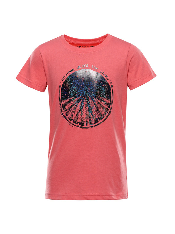 ALPINE PRO Detské rýchloschnúce tričko ALPINE PRO REJO 2 calypso coral varianta pc