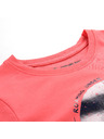 ALPINE PRO Detské rýchloschnúce tričko ALPINE PRO REJO 2 calypso coral varianta pc