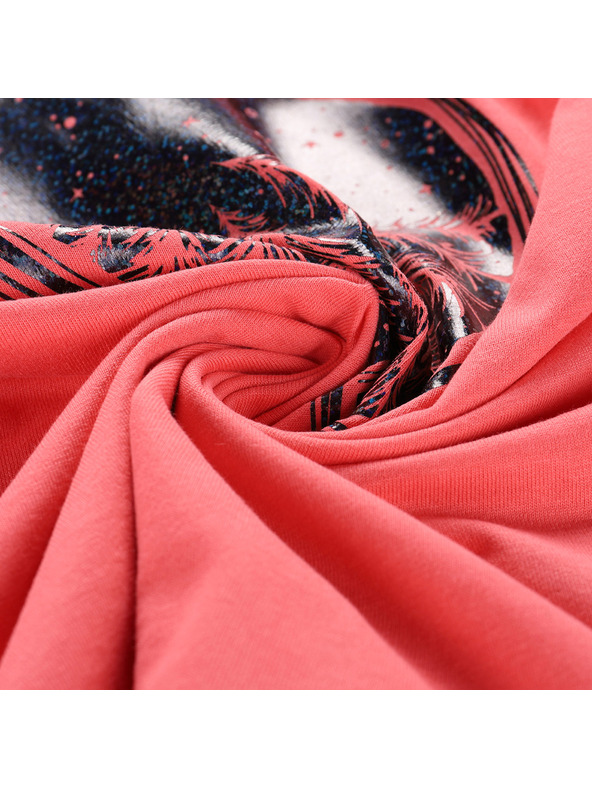 ALPINE PRO Detské rýchloschnúce tričko ALPINE PRO REJO 2 calypso coral varianta pc