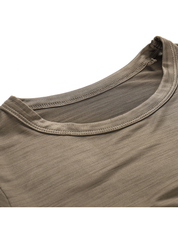 ALPINE PRO Detské rýchloscehnúce tričko ALPINE PRO BASIKO stone gray