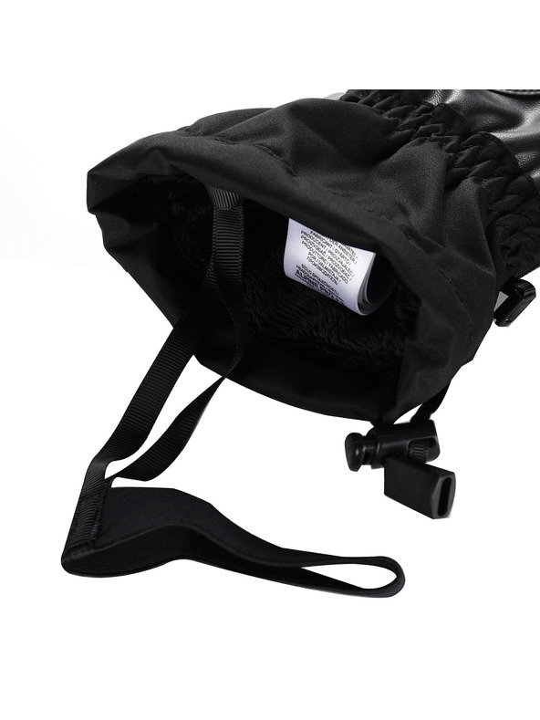 ALPINE PRO Pánske lyžiarske rukavice s membránou ptx ALPINE PRO LEDET black