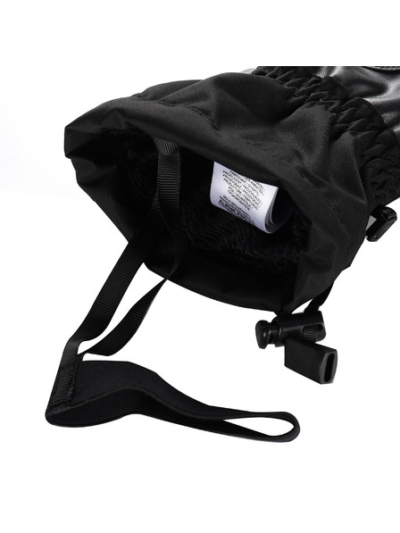 ALPINE PRO Pánske lyžiarske rukavice s membránou ptx ALPINE PRO LEDET black