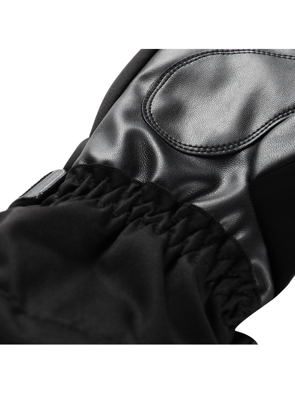 ALPINE PRO Pánske lyžiarske rukavice s membránou ptx ALPINE PRO LEDET black