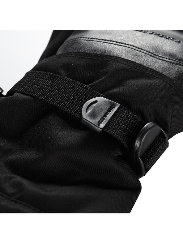 ALPINE PRO Pánske lyžiarske rukavice s membránou ptx ALPINE PRO LEDET black