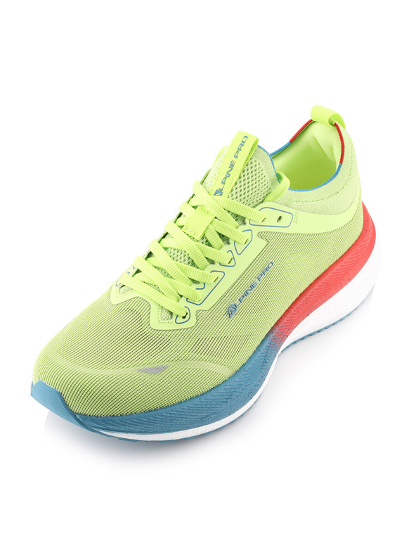 ALPINE PRO Pánska bežecká obuv s podrážkou carbon plate ALPINE PRO NEGAD evening primrose