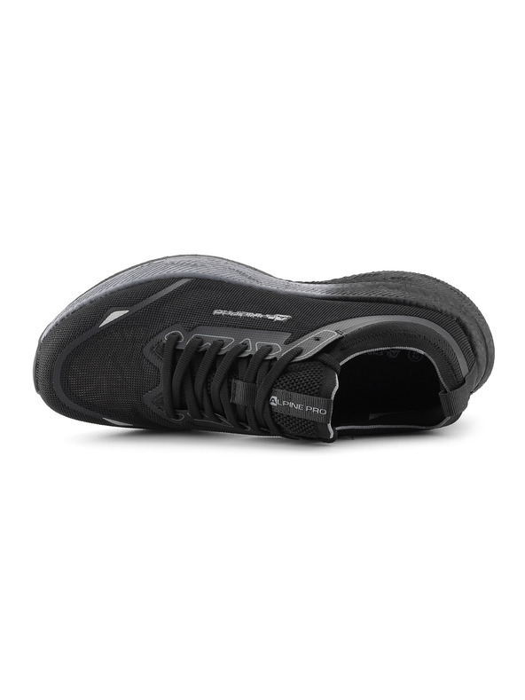 ALPINE PRO Pánska bežecká obuv s podrážkou carbon plate ALPINE PRO NEGAD black