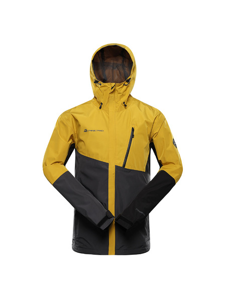 ALPINE PRO Pánska bunda s membránou ptx ALPINE PRO NOREM 3 lemon curry
