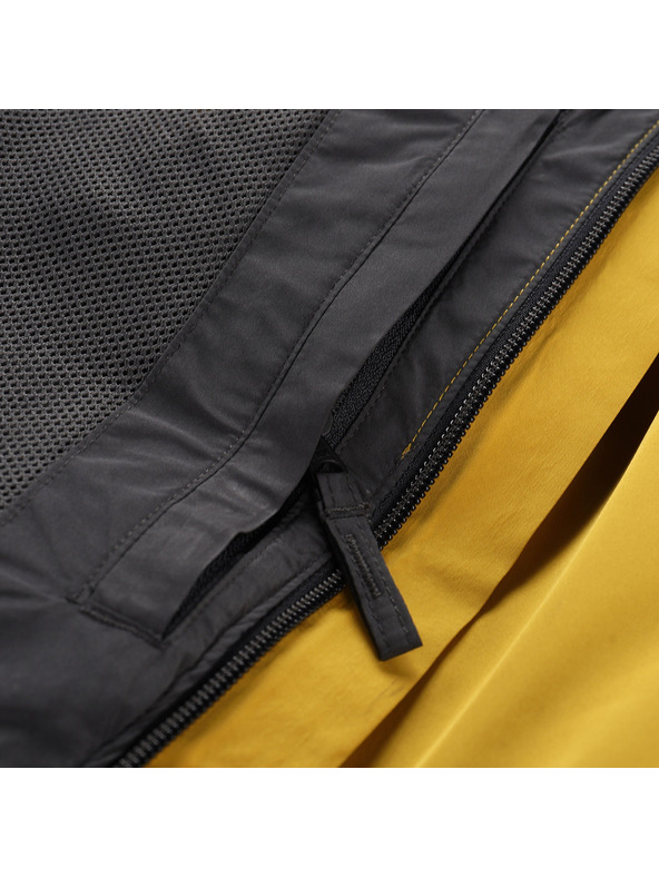 ALPINE PRO Pánska bunda s membránou ptx ALPINE PRO NOREM 3 lemon curry