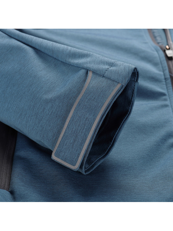 ALPINE PRO Pánska softshellová bunda-vesta s membránou 2v1 ALPINE PRO SPERT 2 storm blue