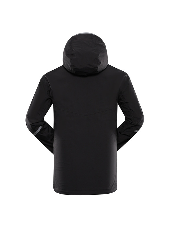 ALPINE PRO Pánska nepremokavá bunda s ptx membránou ALPINE PRO NOREM 2 black