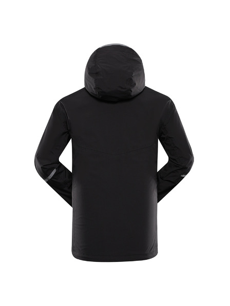 ALPINE PRO Pánska nepremokavá bunda s ptx membránou ALPINE PRO NOREM 2 black