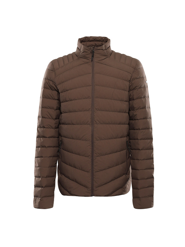 ALPINE PRO Pánska páperová bunda ALPINE PRO RETER rain drum