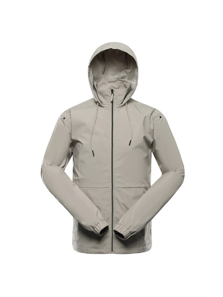 ALPINE PRO Pánska bunda s membránou ptx ALPINE PRO REMON abbey stone