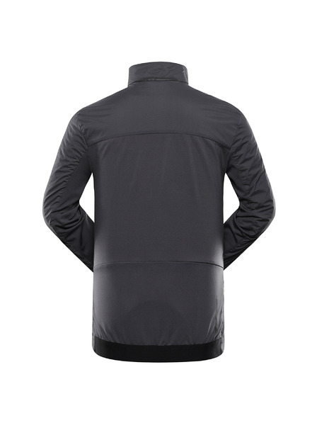ALPINE PRO Pánska športová zateplená bunda ALPINE PRO NOKED dk.true gray