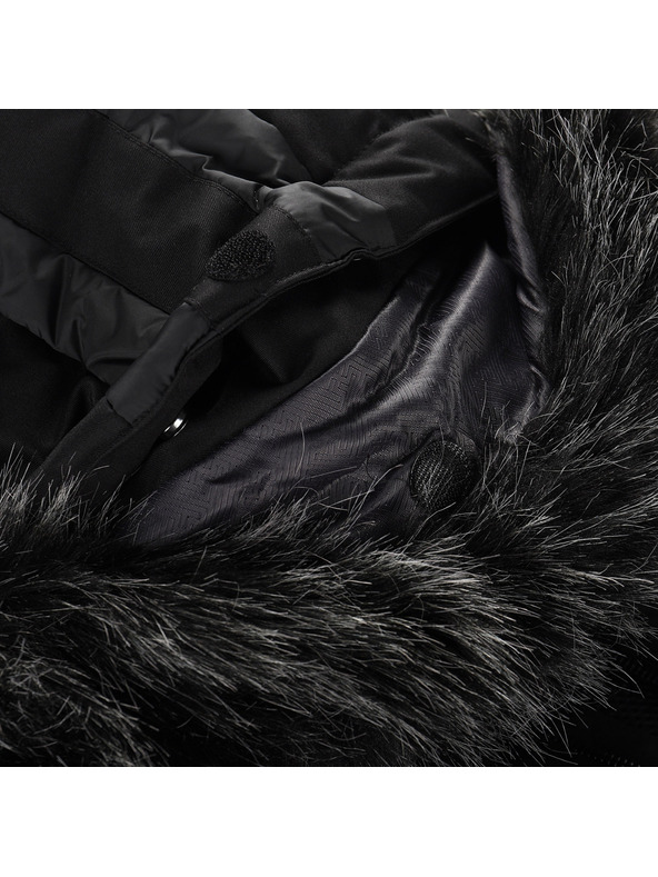 ALPINE PRO Pánska lyžiarska bunda s membránou ptx snow ALPINE PRO NADDR black