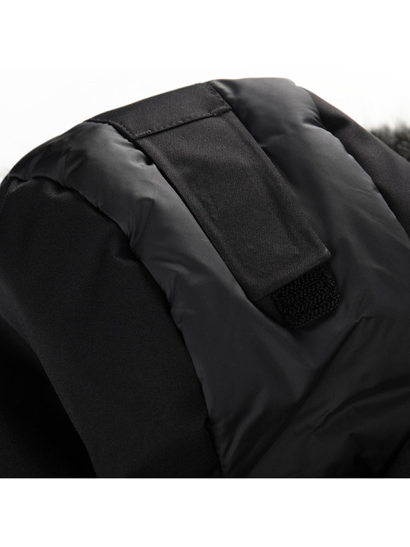 ALPINE PRO Pánska lyžiarska bunda s membránou ptx snow ALPINE PRO NADDR black