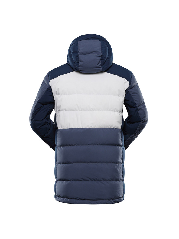 ALPINE PRO Pánska páperová lyžiarska bunda s membránou ptx snow ALPINE PRO FERER 2 vintage indigo