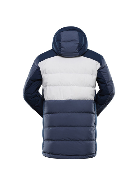 ALPINE PRO Pánska páperová lyžiarska bunda s membránou ptx snow ALPINE PRO FERER 2 vintage indigo