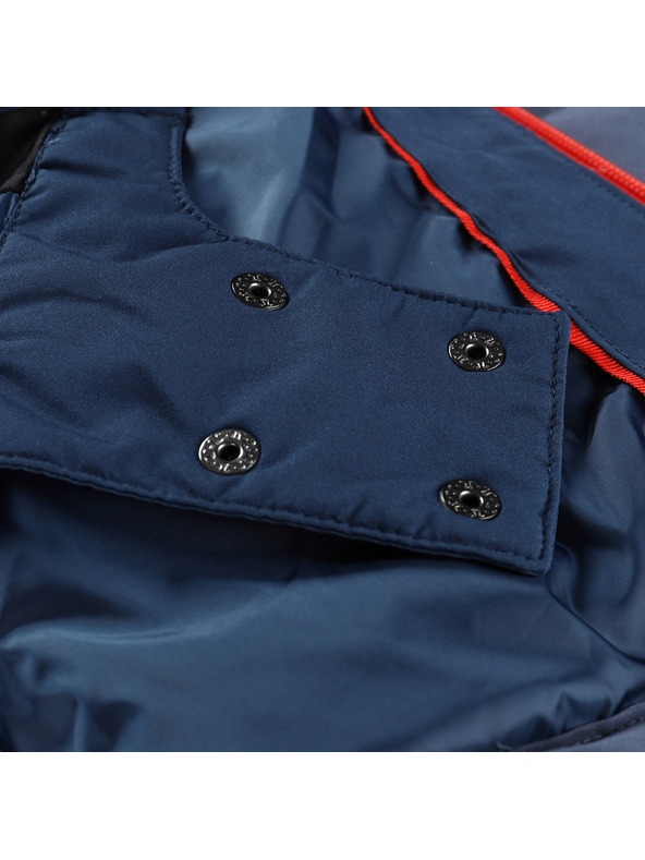 ALPINE PRO Pánska páperová lyžiarska bunda s membránou ptx snow ALPINE PRO FERER 2 vintage indigo