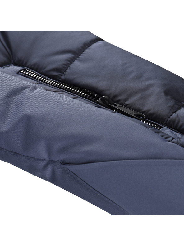 ALPINE PRO Pánska lyžiarska bunda s membránou ptx snow ALPINE PRO NADDR vintage indigo