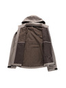 ALPINE PRO Pánska softshellová bunda s membránou ALPINE PRO HOOR 2 driftwood