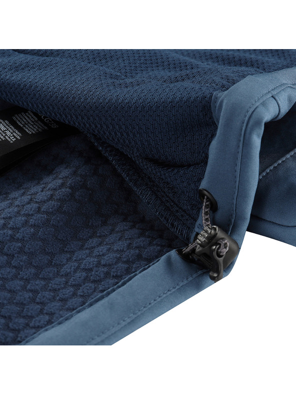 ALPINE PRO Pánska softshellová bunda s membránou ALPINE PRO HOOR 2 dk.metal blue