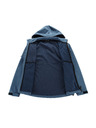 ALPINE PRO Pánska softshellová bunda s membránou ALPINE PRO HOOR 2 dk.metal blue